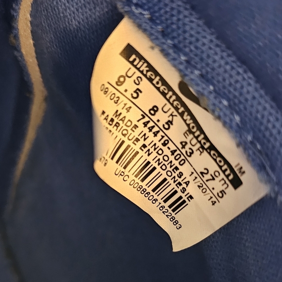 Blazer Mid Metric "Royal Blue " - Picture 12 of 12